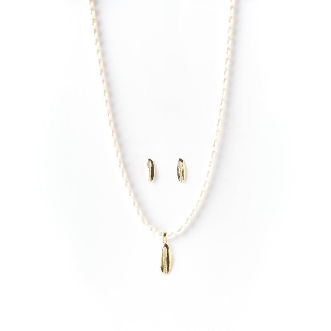 Trendy Real Pearl Necklace Set - Chandrani Pearls