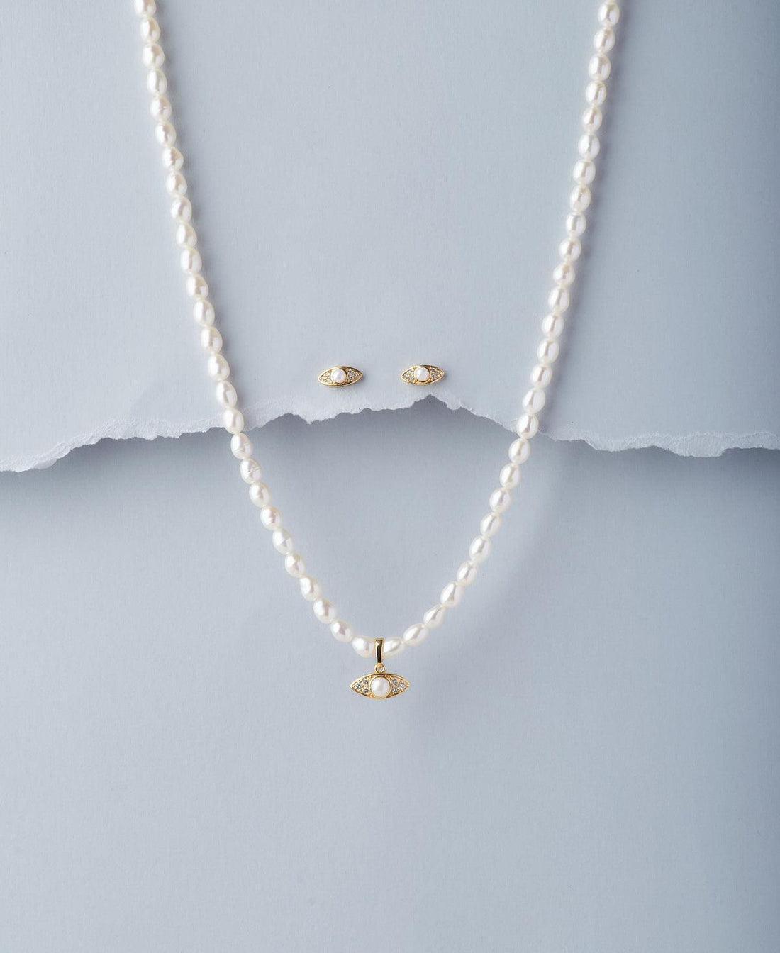Trendy Real Pearl Necklace Set - Chandrani Pearls