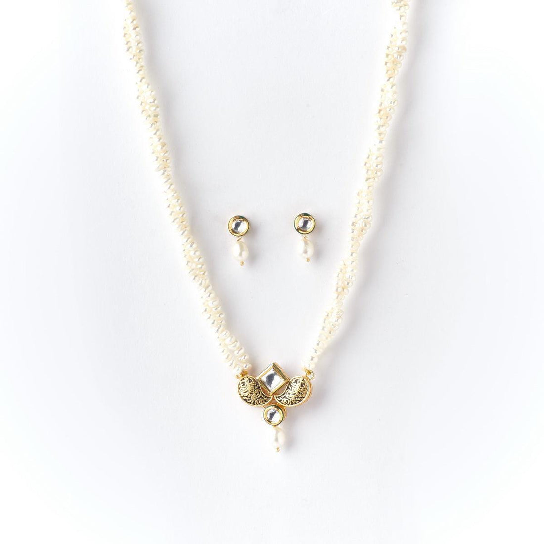 Trendy Real Pearl Necklace Set - Chandrani Pearls