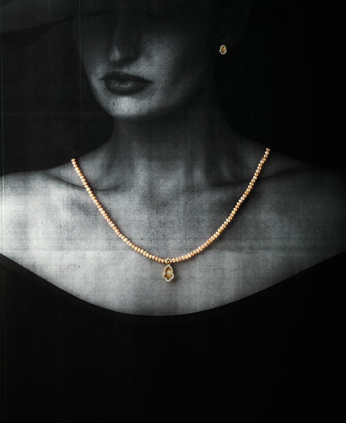 Trendy Real Pearl Necklace Set - Chandrani Pearls
