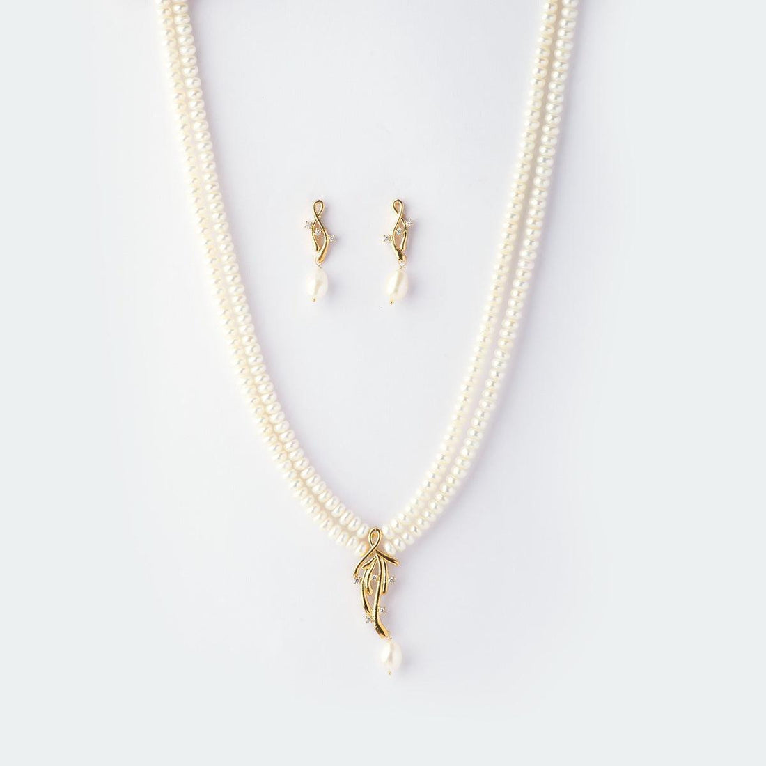 Trendy Real Pearl Necklace Set - Chandrani Pearls