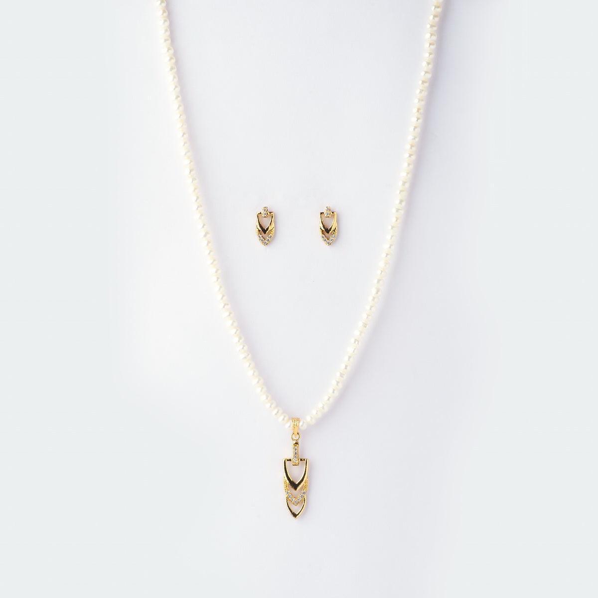 Trendy Real Pearl Necklace Set - Chandrani Pearls