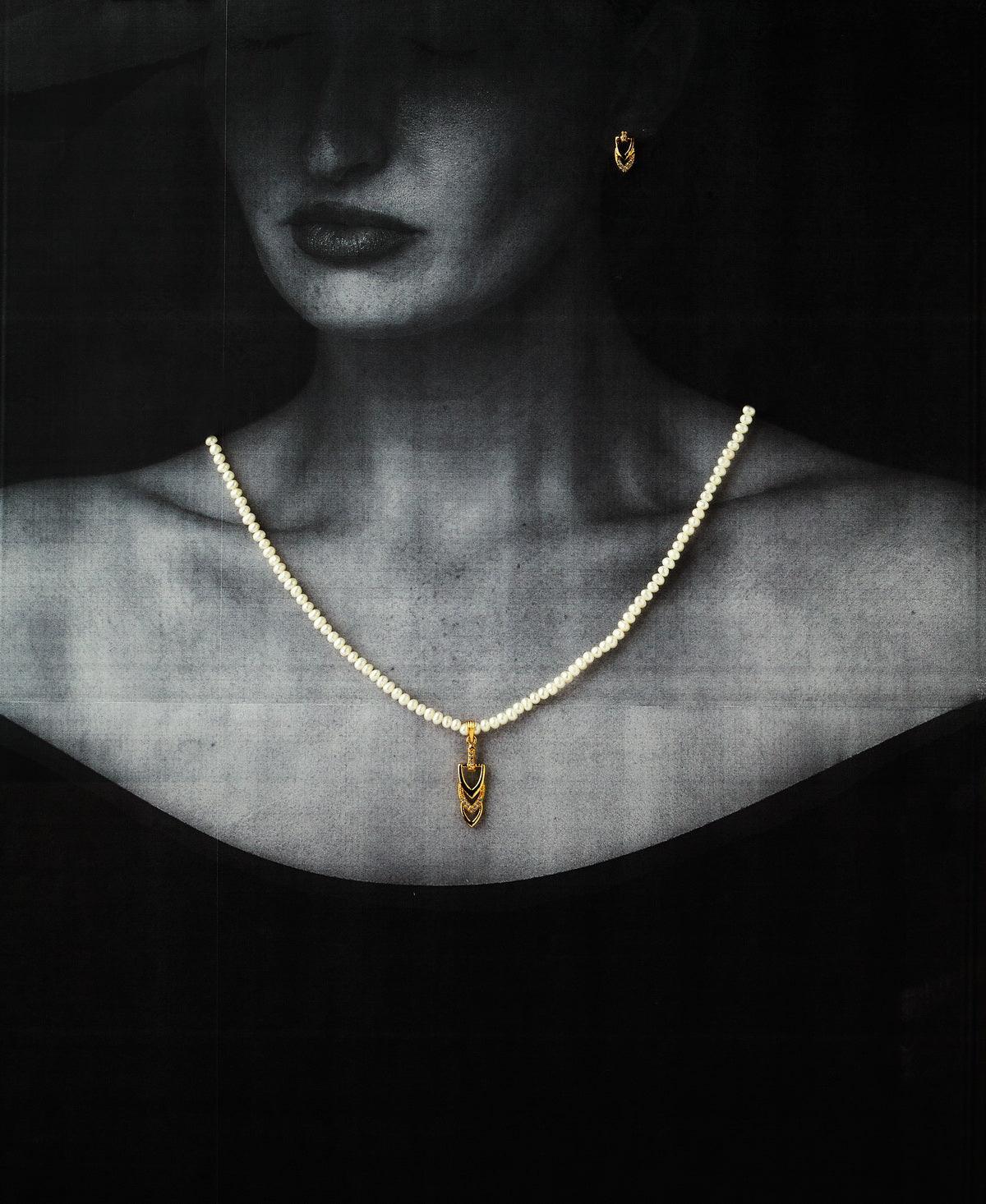 Trendy Real Pearl Necklace Set - Chandrani Pearls
