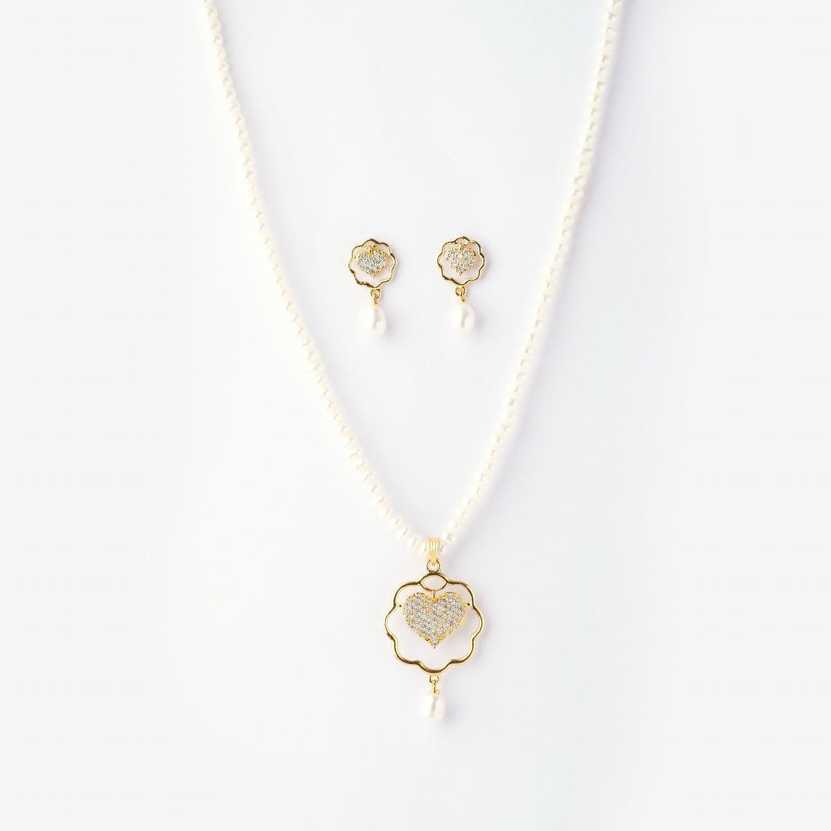 Trendy Real Pearl Necklace Set - Chandrani Pearls