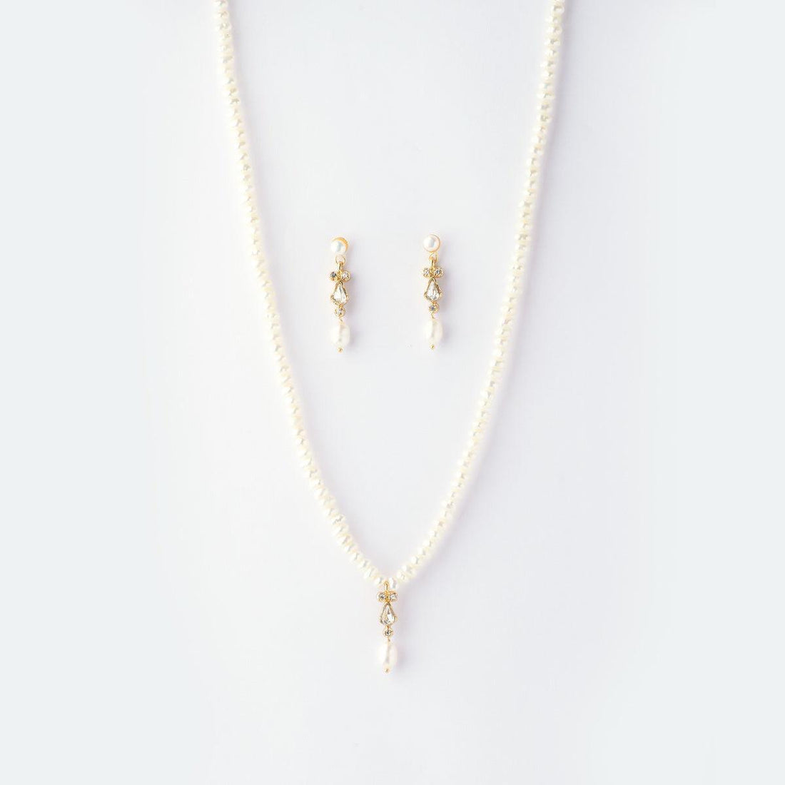 Trendy Real Pearl Necklace Set - Chandrani Pearls