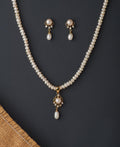 Trendy Real Pearl Necklace Set - Chandrani Pearls
