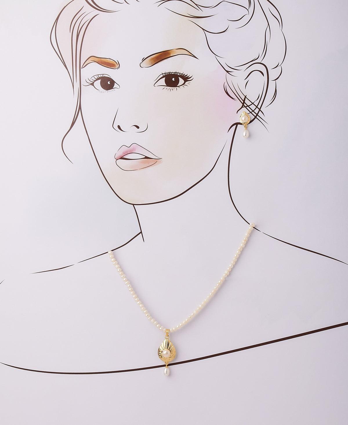 Trendy Real Pearl Necklace Set - Chandrani Pearls