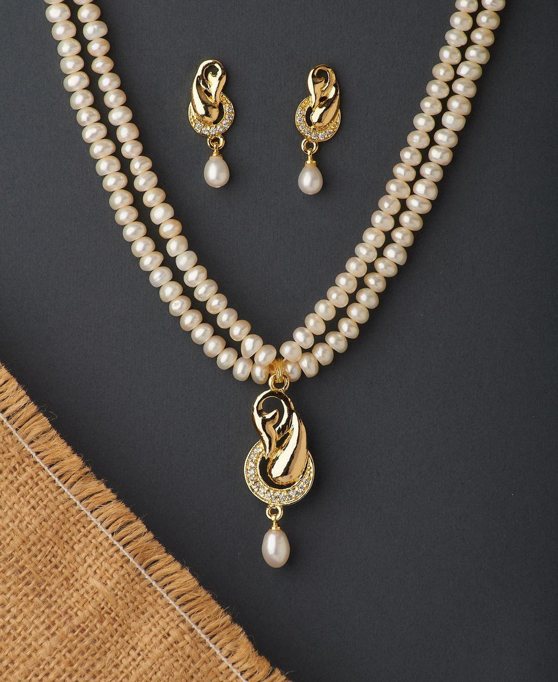Trendy Real Pearl Necklace Set - Chandrani Pearls