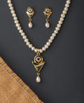 Trendy Real Pearl Necklace Set - Chandrani Pearls
