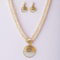 Trendy Real Pearl Pendant Set - Chandrani Pearls