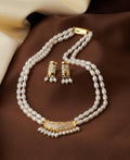 Trendy Real Pearl Pendant Set - Chandrani Pearls
