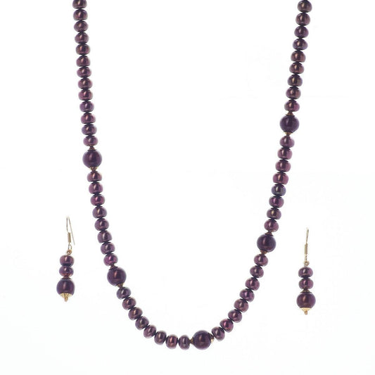 Trendy Real Pearl Set - Chandrani Pearls