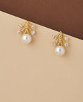 Trendy Real Pearl Stud Earring - Chandrani Pearls