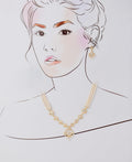 Trendy Regal Real Pearl Necklace Set - Chandrani Pearls