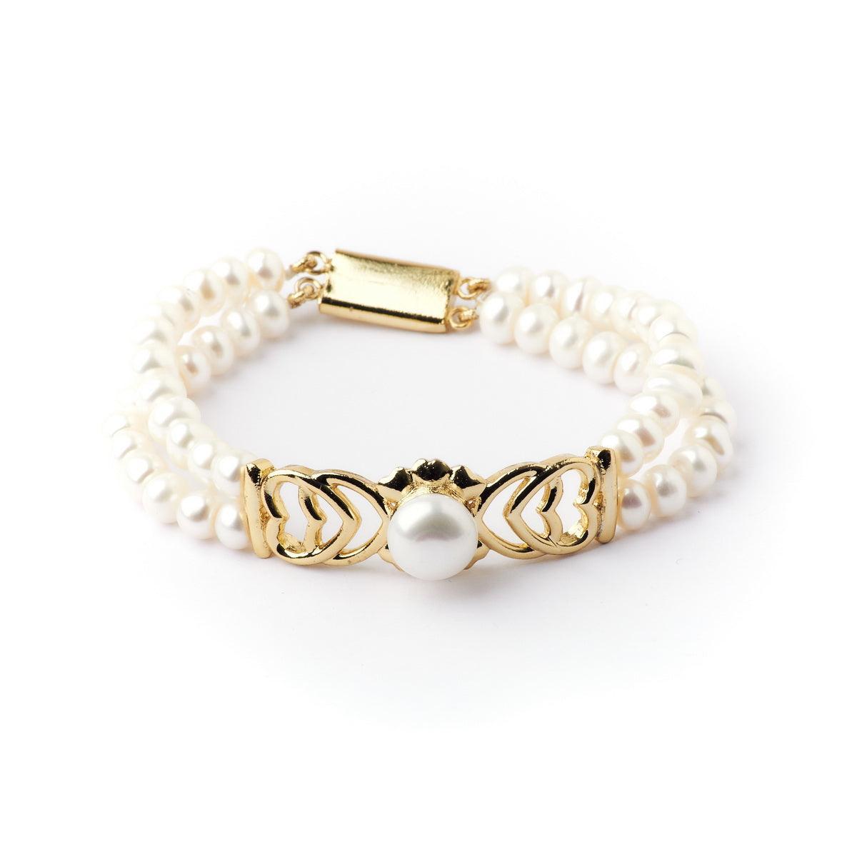 Trendy Stone Studded Bracelet - Chandrani Pearls