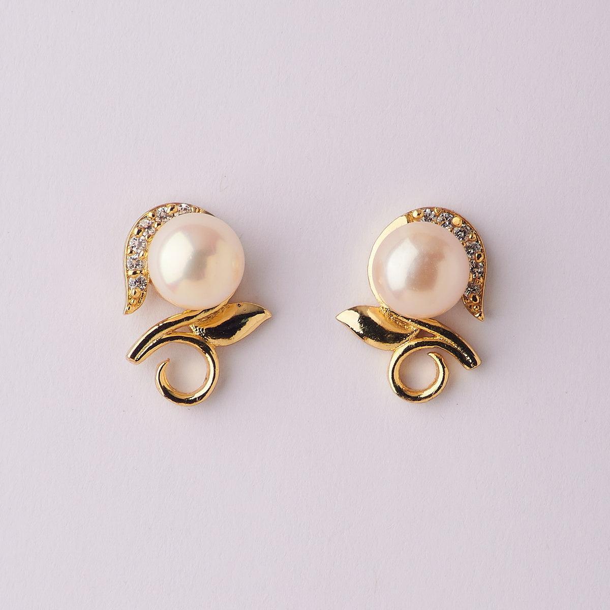 Trendy Stone Studded Earring - Chandrani Pearls