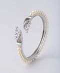 Trendy Stone Studded Pearl Bangle - Chandrani Pearls