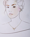 Trendy Stone Studded Pearl Necklace Set - Chandrani Pearls