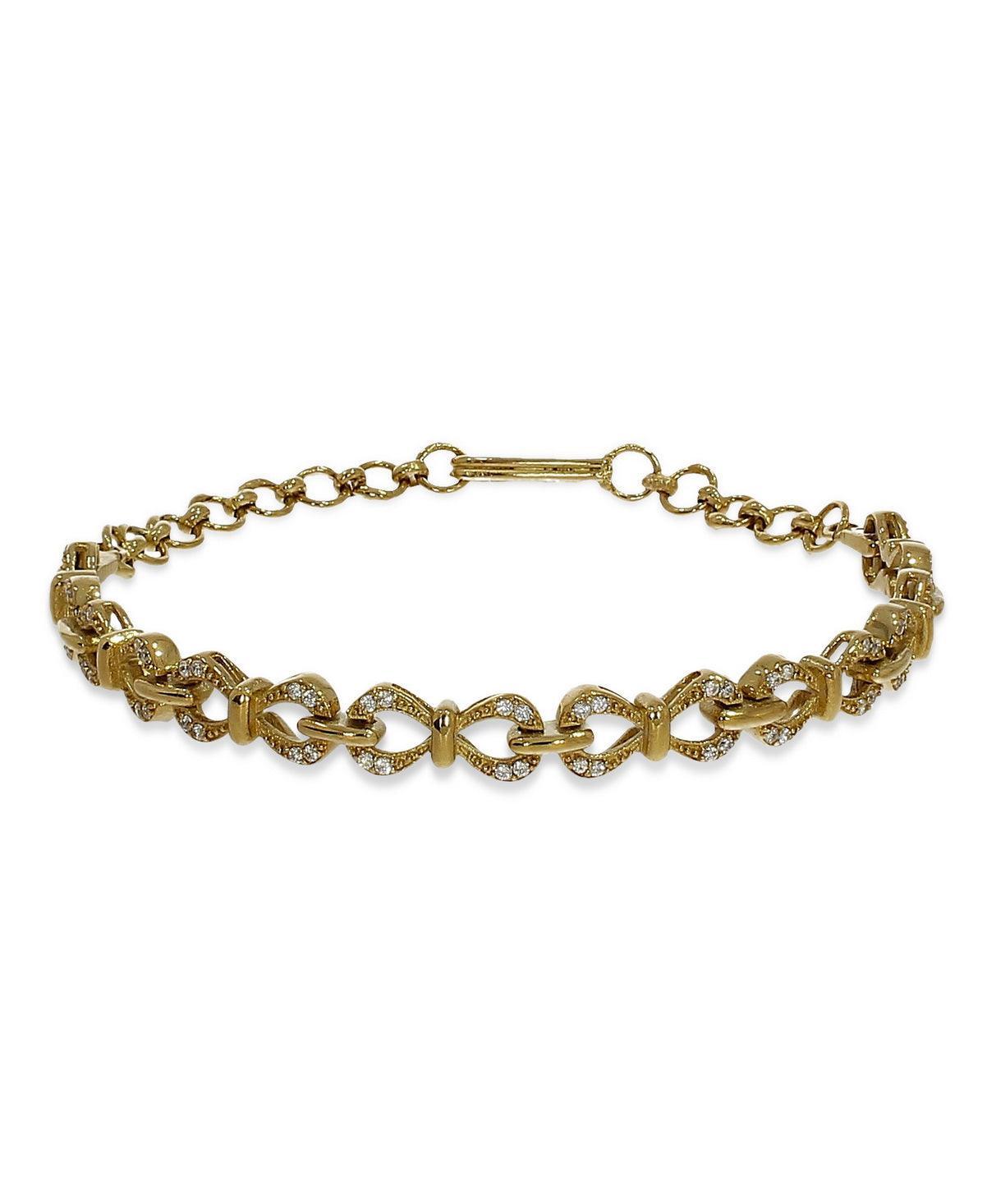 Trendy Stone Studded Silver Bracelet - Chandrani Pearls