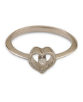 Trendy Stone Studded Silver Ring - Chandrani Pearls