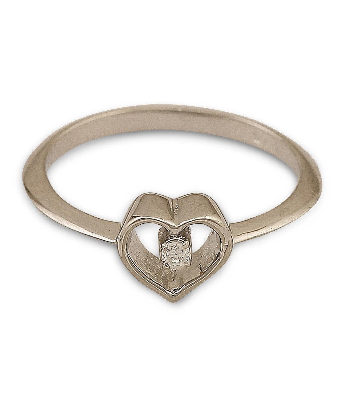 Trendy Stone Studded Silver Ring - Chandrani Pearls