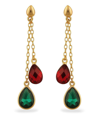 Trendy Stone hanging Earring - Chandrani Pearls