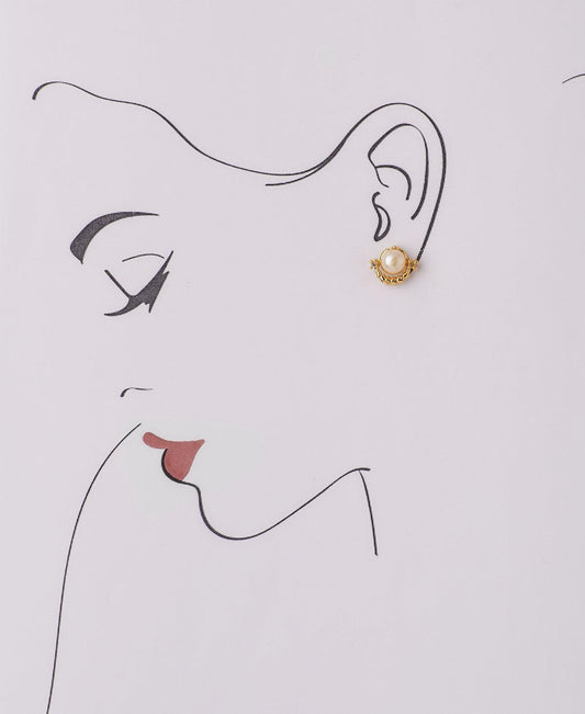 Trendy Stud Pearl Earring - Chandrani Pearls