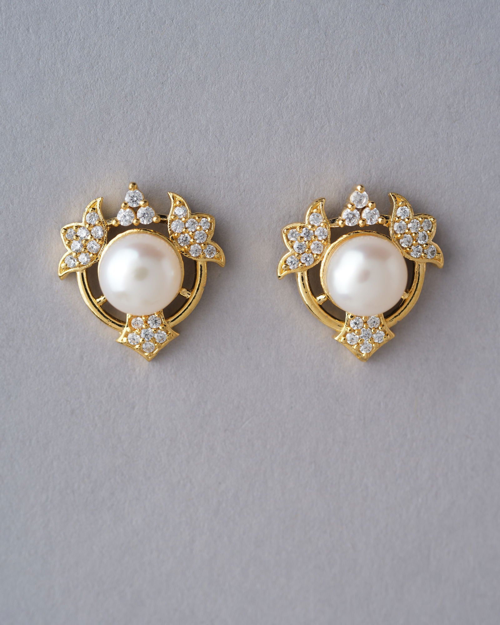 Trendy Stud Pearl Earring - Chandrani Pearls