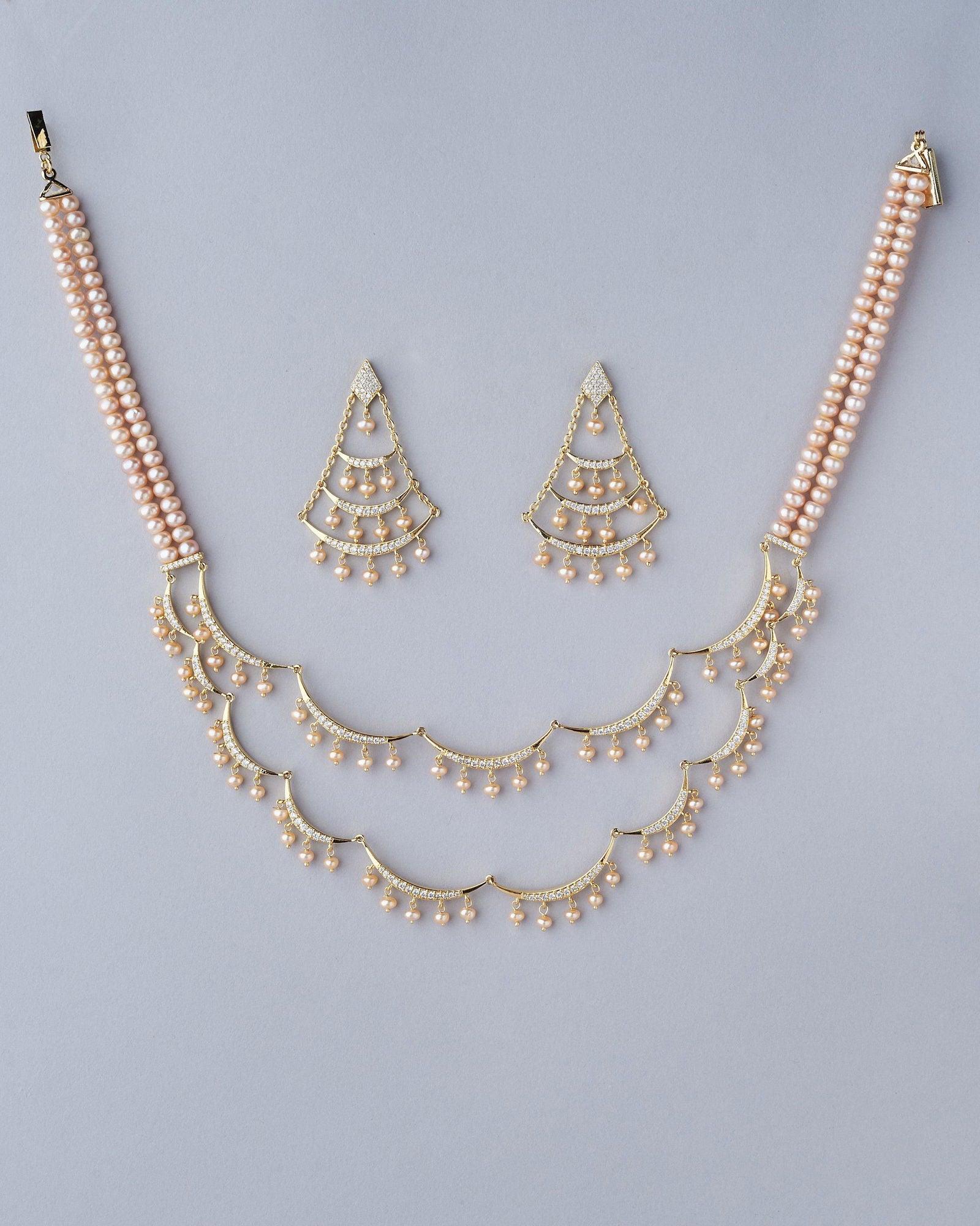 Trendy Vintage Pearl Necklace Set - Chandrani Pearls