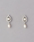 Trendy White Hang Pearl Earring - Chandrani Pearls