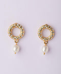 Trendy White Pearl Hanging Earring - Chandrani Pearls