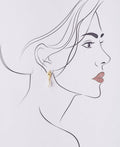 Trendy White Pearl Hanging Earring - Chandrani Pearls