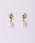 Trendy White Pearl Hanging Earring - Chandrani Pearls