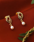 Trendy White Pearl Hanging Earring - Chandrani Pearls