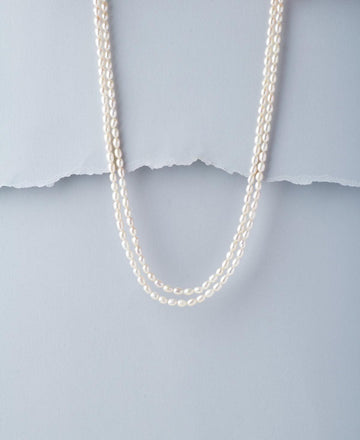 Trendy White Pearl Necklace - Chandrani Pearls