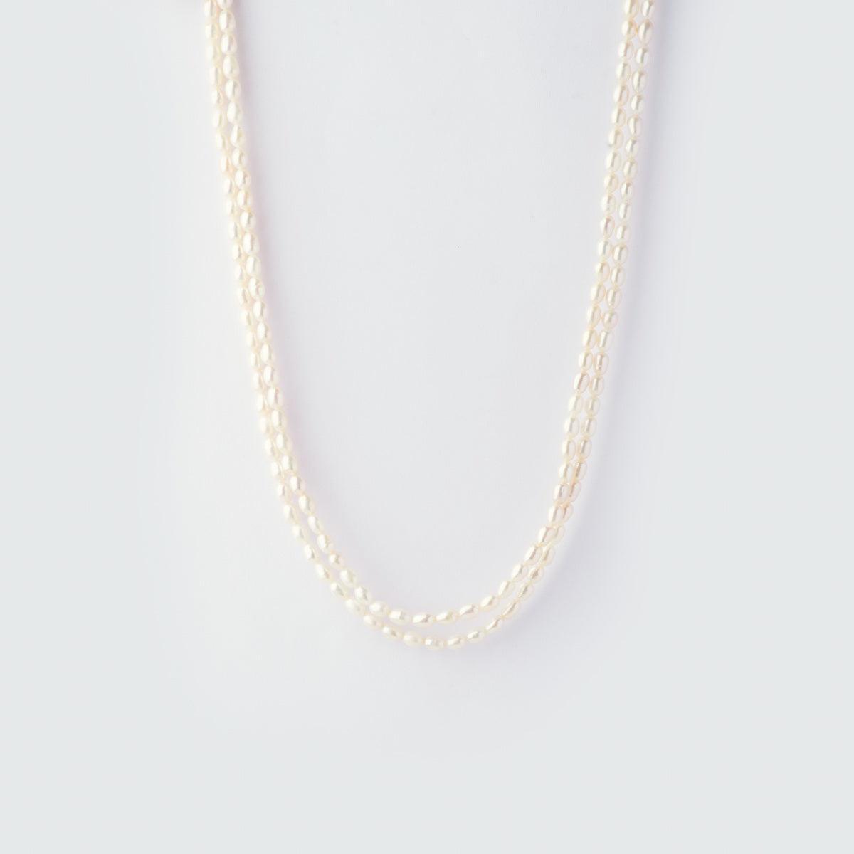 Trendy White Pearl Necklace - Chandrani Pearls