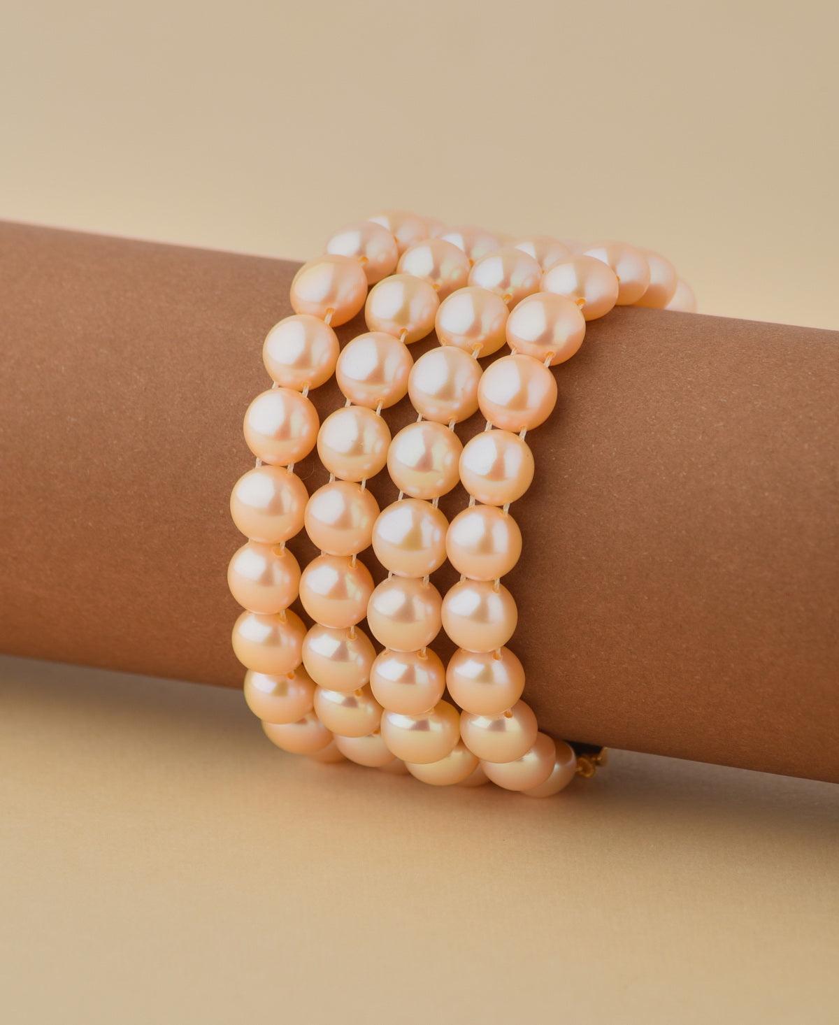 Trendy and elegant Pearl Bracelet - Chandrani Pearls