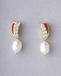 Vibrant Trigon Pearl Earring - Chandrani Pearls