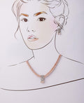 Vintage Stone Studded Pearl Necklace Set - Chandrani Pearls