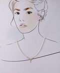 Vintage Stone Studded Pearl Necklace Set - Chandrani Pearls