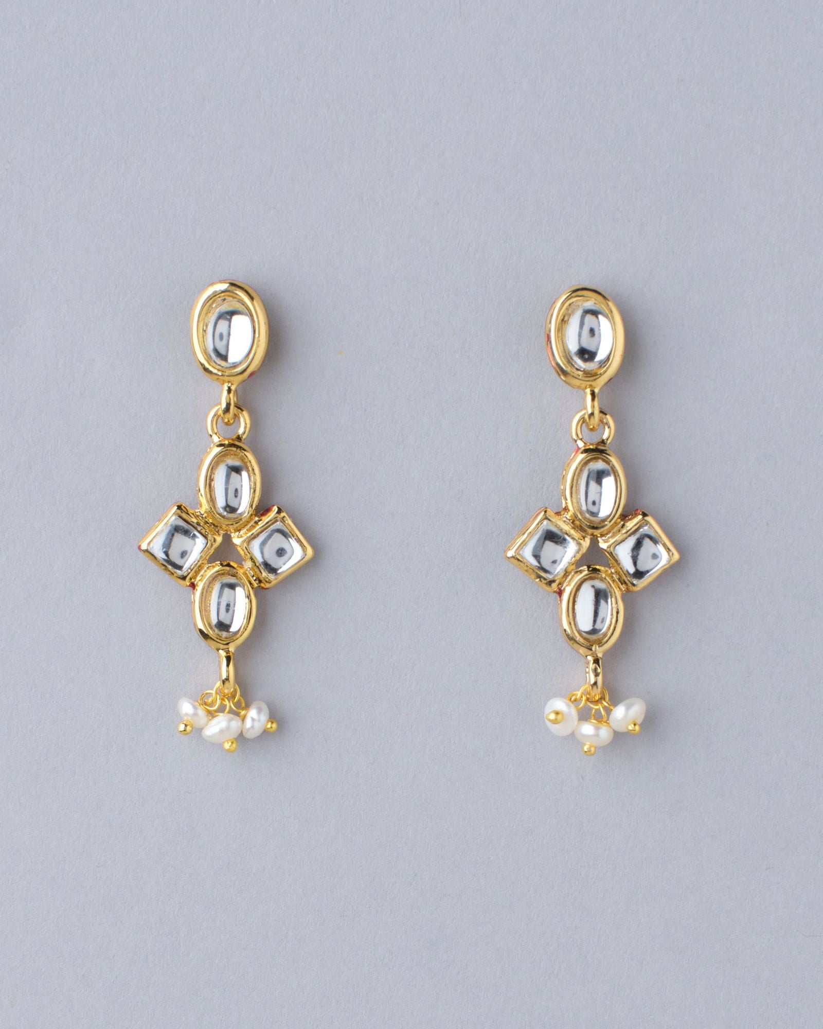 Vivid Drop Earrings - Chandrani Pearls