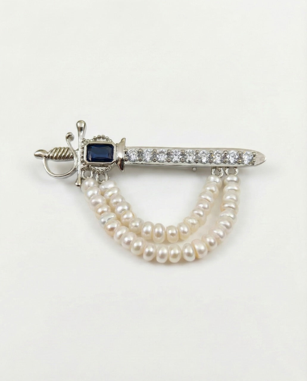 Royal Whisper Pearl Brooch