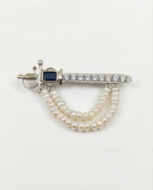 Royal Whisper Pearl Brooch