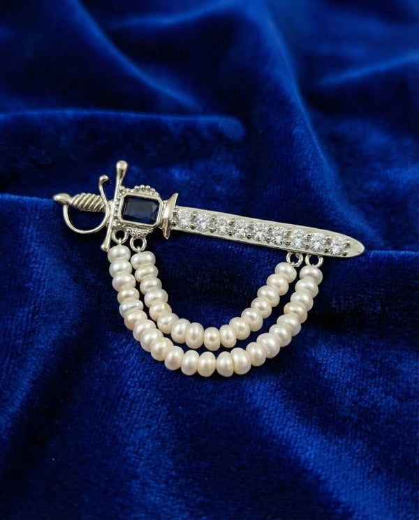 Royal Whisper Pearl Brooch