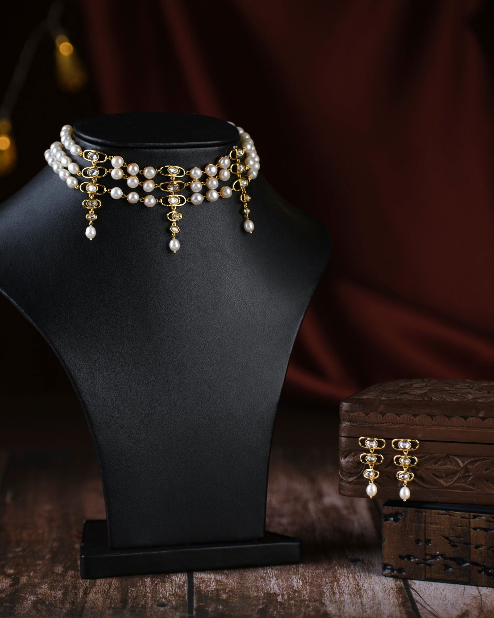 Whimsical Moments Necklace Set - Chandrani Pearls