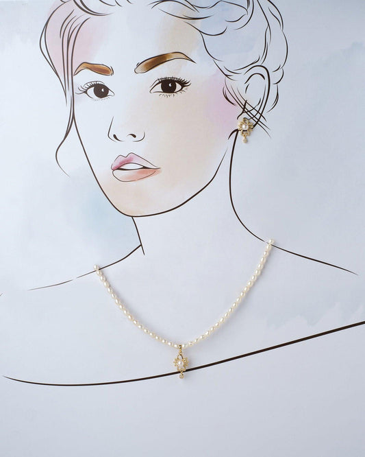 Whispers of Love Pearl Necklace Set - Chandrani Pearls
