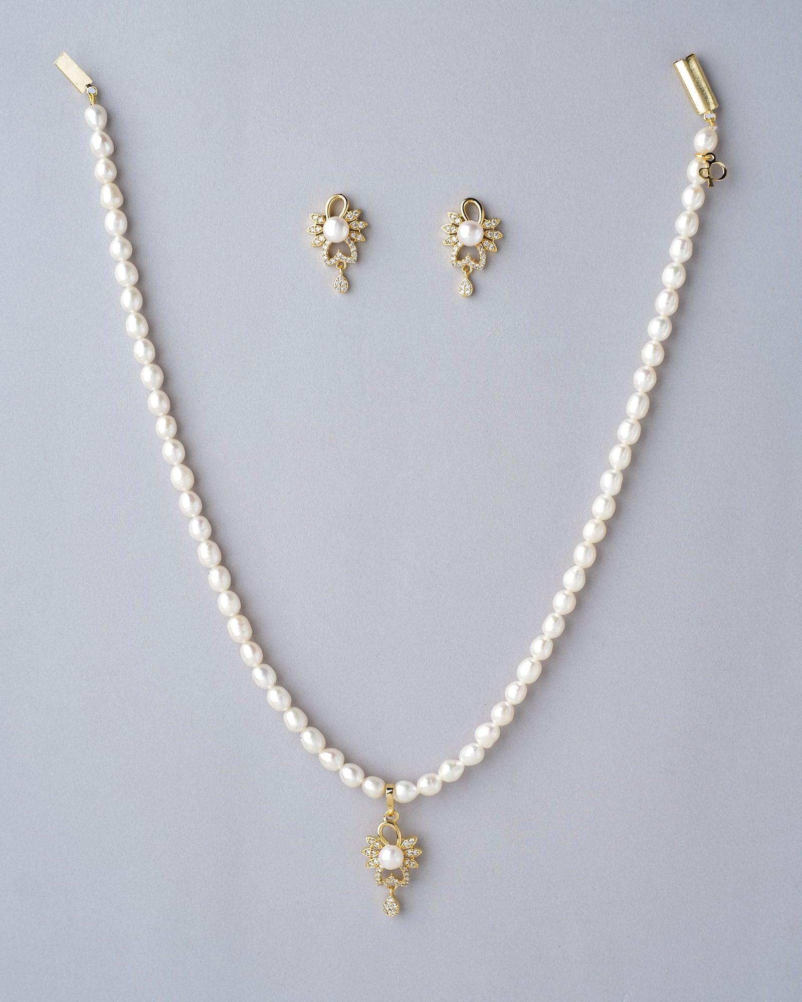 Whispers of Love Pearl Necklace Set - Chandrani Pearls