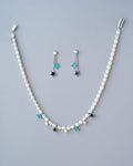 Wrapped In The Night-Sky Pearl Necklace Set - Chandrani Pearls
