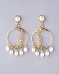 Zoey Entwine CZ Jhumka Earring - Chandrani Pearls