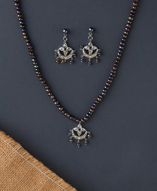 Beautiful Pearl Necklace Set - Chandrani Pearls